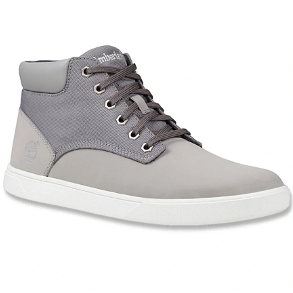 Men’s Timberland Eartkeeper Gray Groveton PlainToe Chukka Sneakers Shoes…